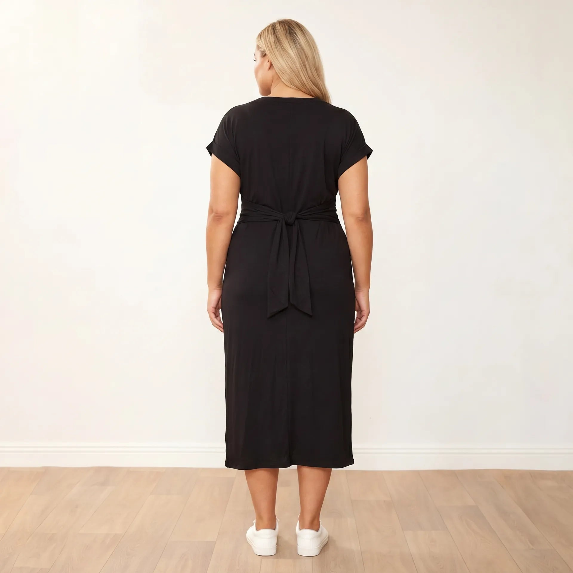 Lenny Dress in black – women's dress – view 13