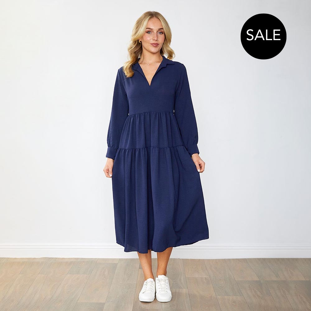 Emily Dress (Navy)