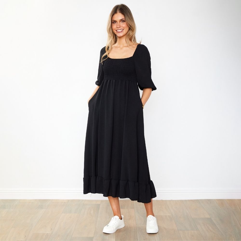 Vella Dress (Black)
