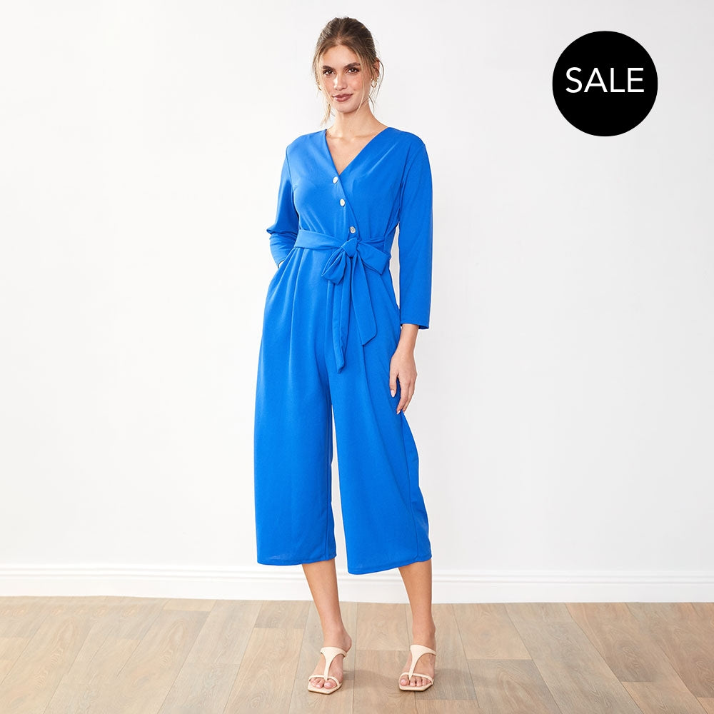 Ruby Jumpsuit (Cobalt)