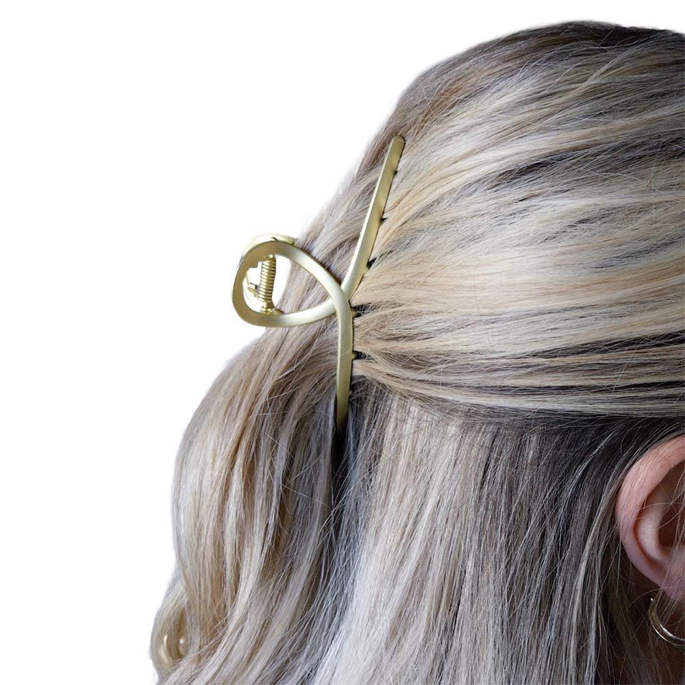 Matte Hair Clip (Gold)