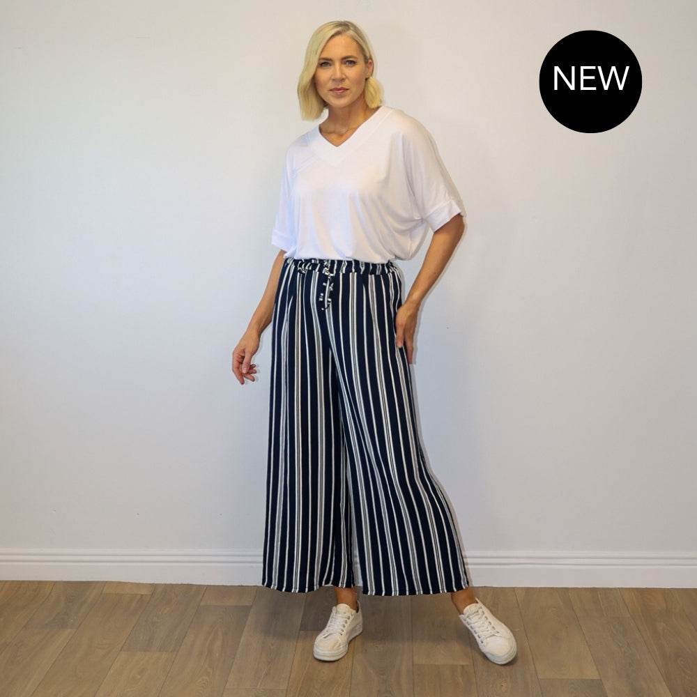 Zara Co-ord (Navy/White Stripe)