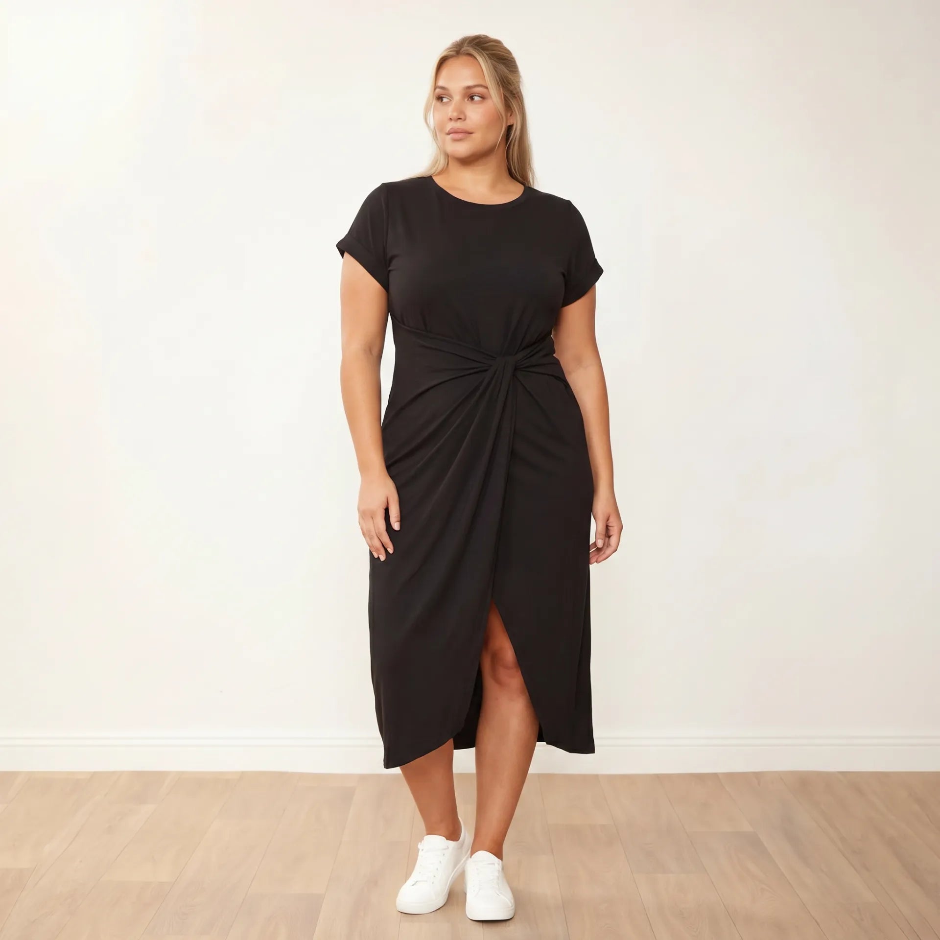 Lenny Dress in black – women's dress – view 7