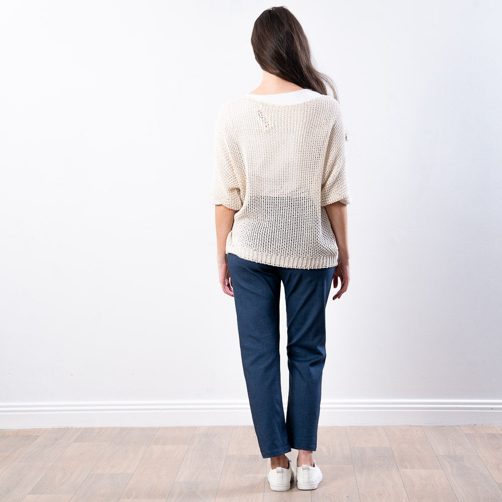 Maisie Knit Jumper (Ivory)