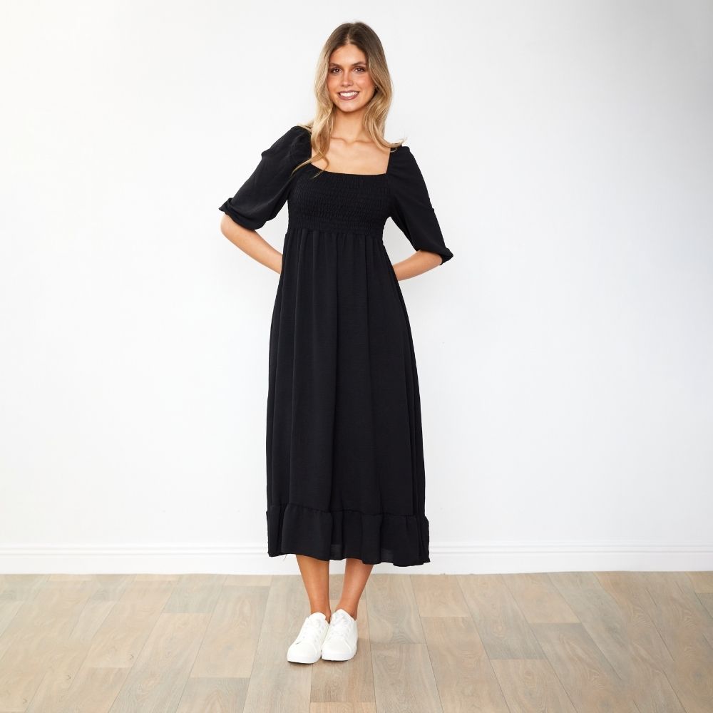 Vella Dress (Black)