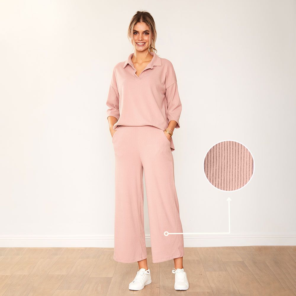 Alice Co-Ord (Baby Pink) - The Casual Company