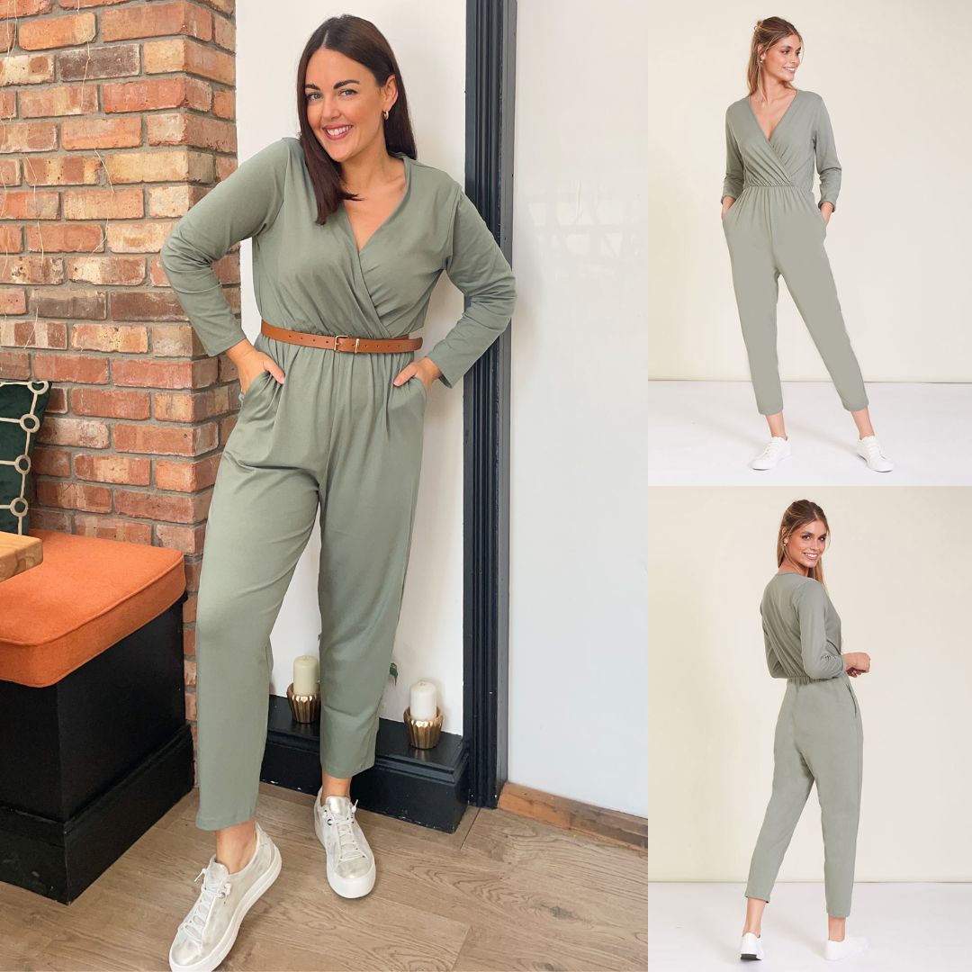 Gigi Jumpsuit (Khaki)