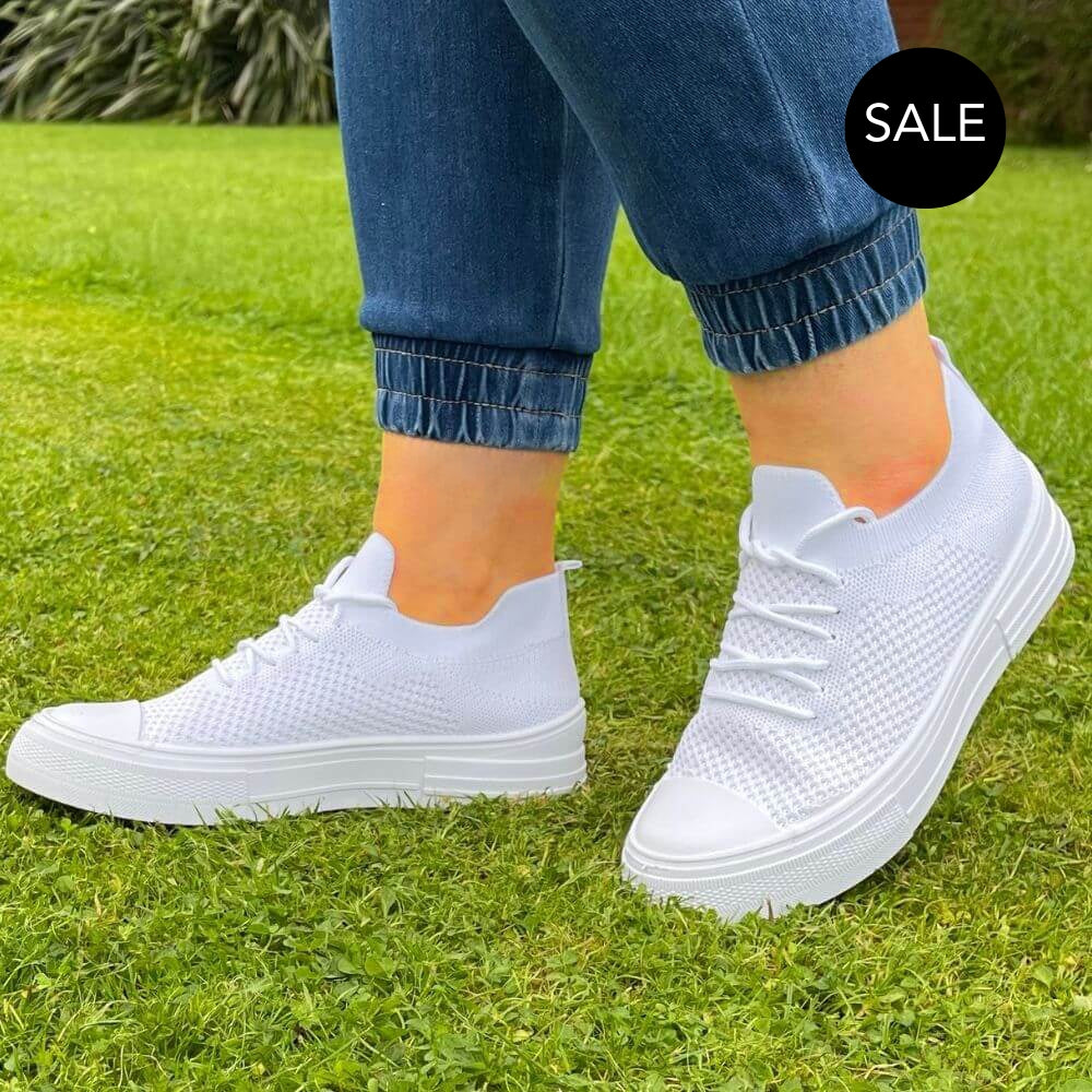 Phoebe Trainers (White)