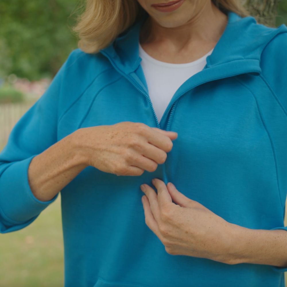 Tessa Tracksuit (Black x Cobalt Blue) for 99