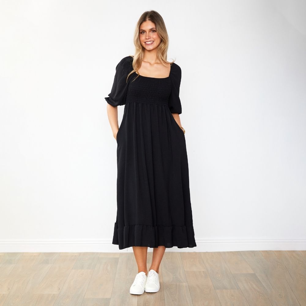 Vella Dress (Black)