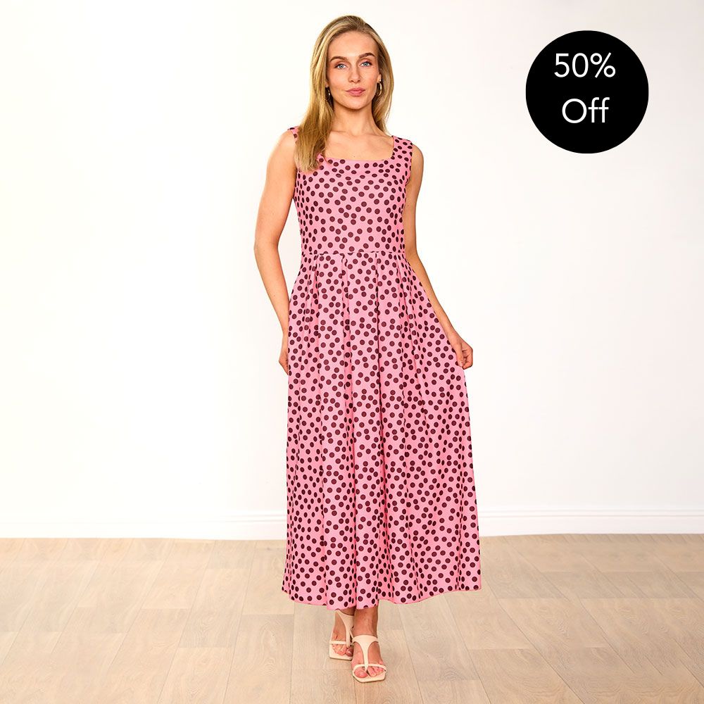 Maddie Dress (Polka Dot)