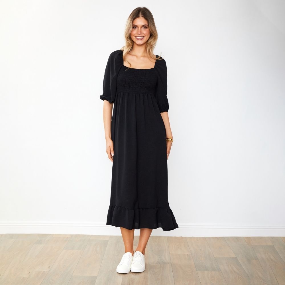 Vella Dress (Black)