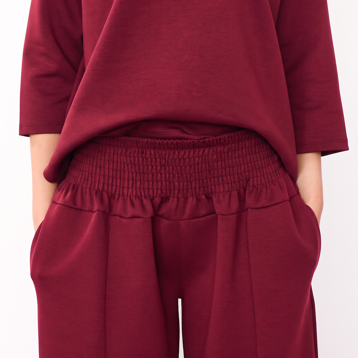 Zoe Co-ord (Burgundy)