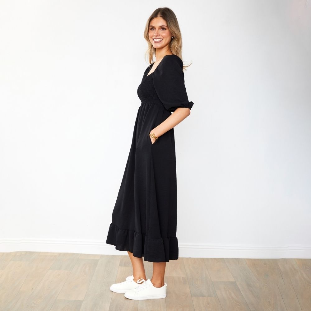 Vella Dress (Black)