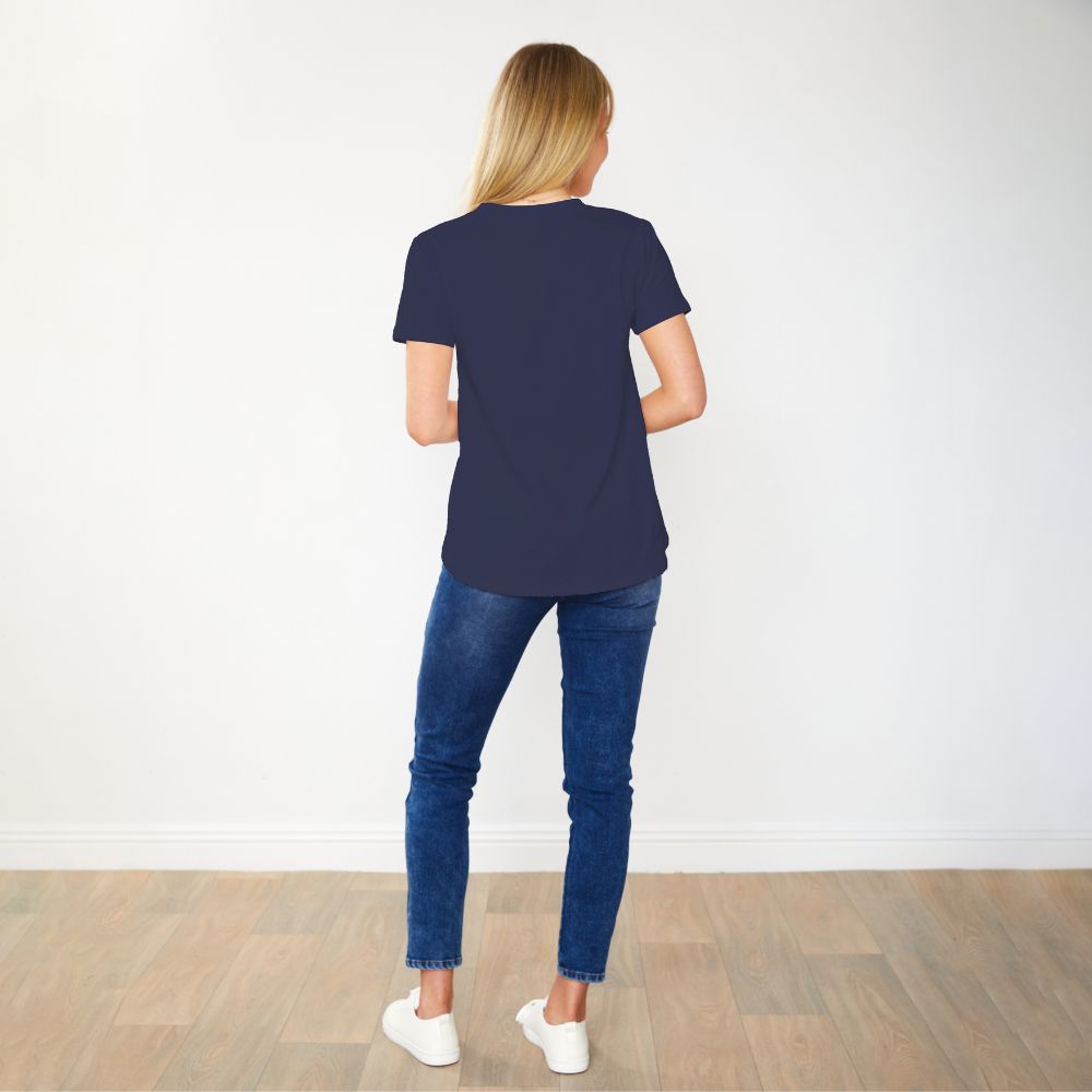 Mila Top Navy & Blue - (2 for €35)