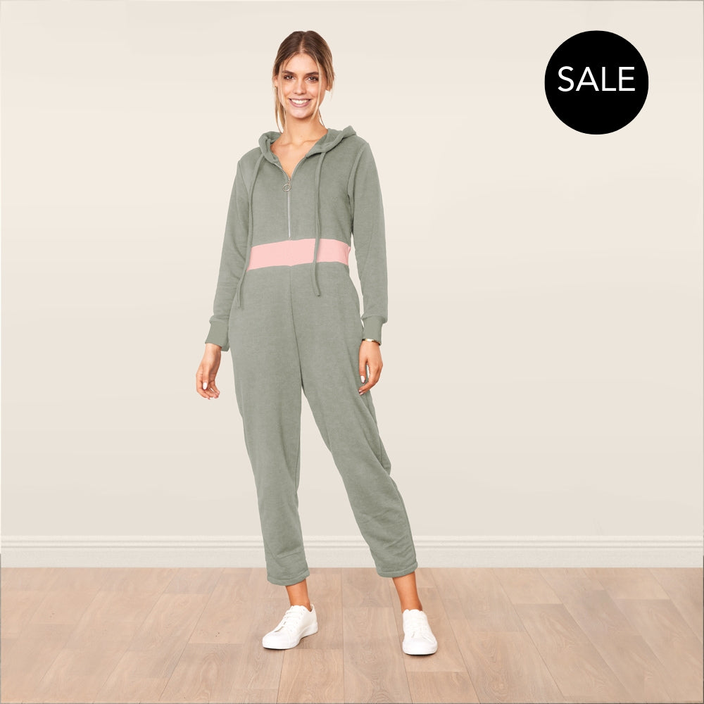 Jackie Jumpsuit (Khaki)