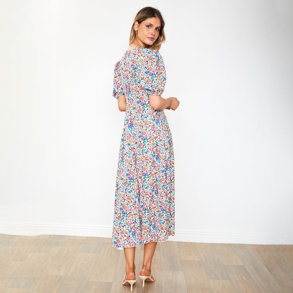 Flora Dress (Pink Rose)