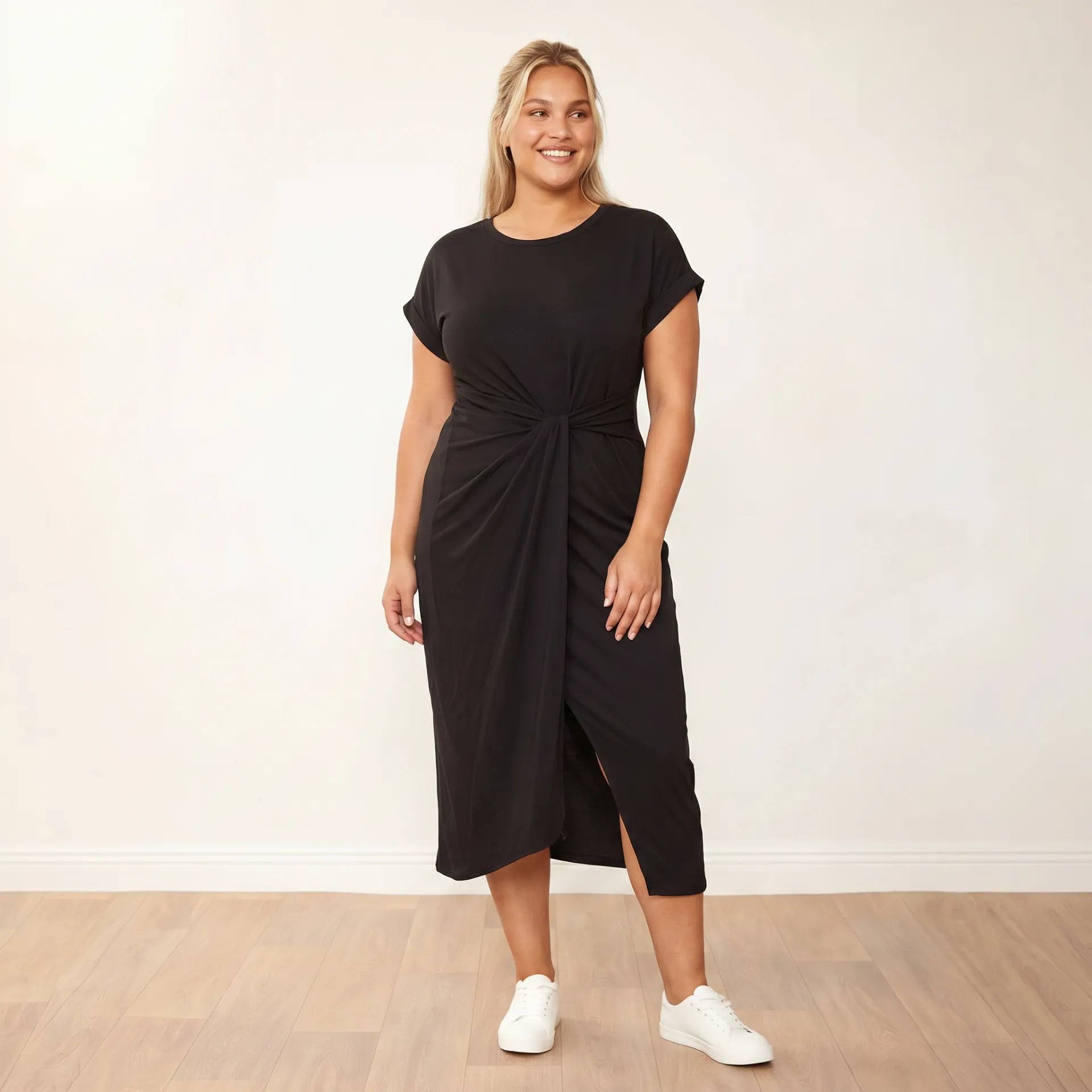 Lenny Dress in black – women's dress – view 5