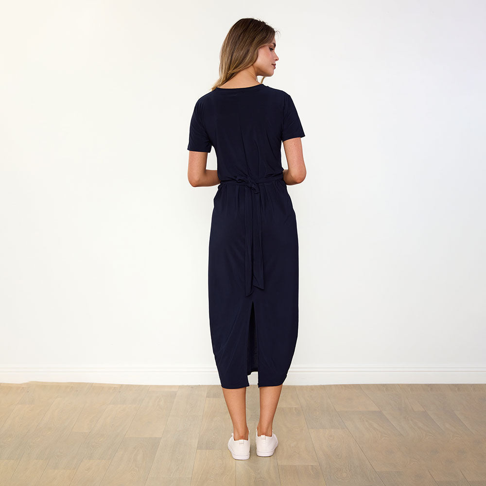 Alana Dress (Navy)