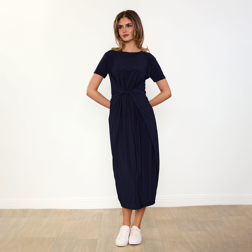 Alana Dress (Navy)