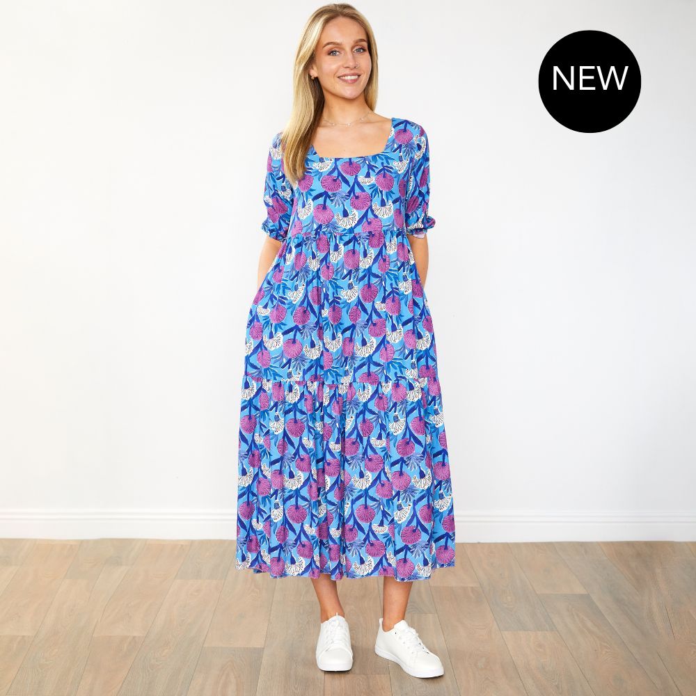 Alex Dress (Blue)