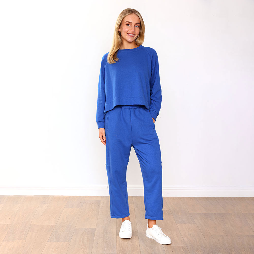Asher Tracksuit in cobalt – women's tracksuit – view 6