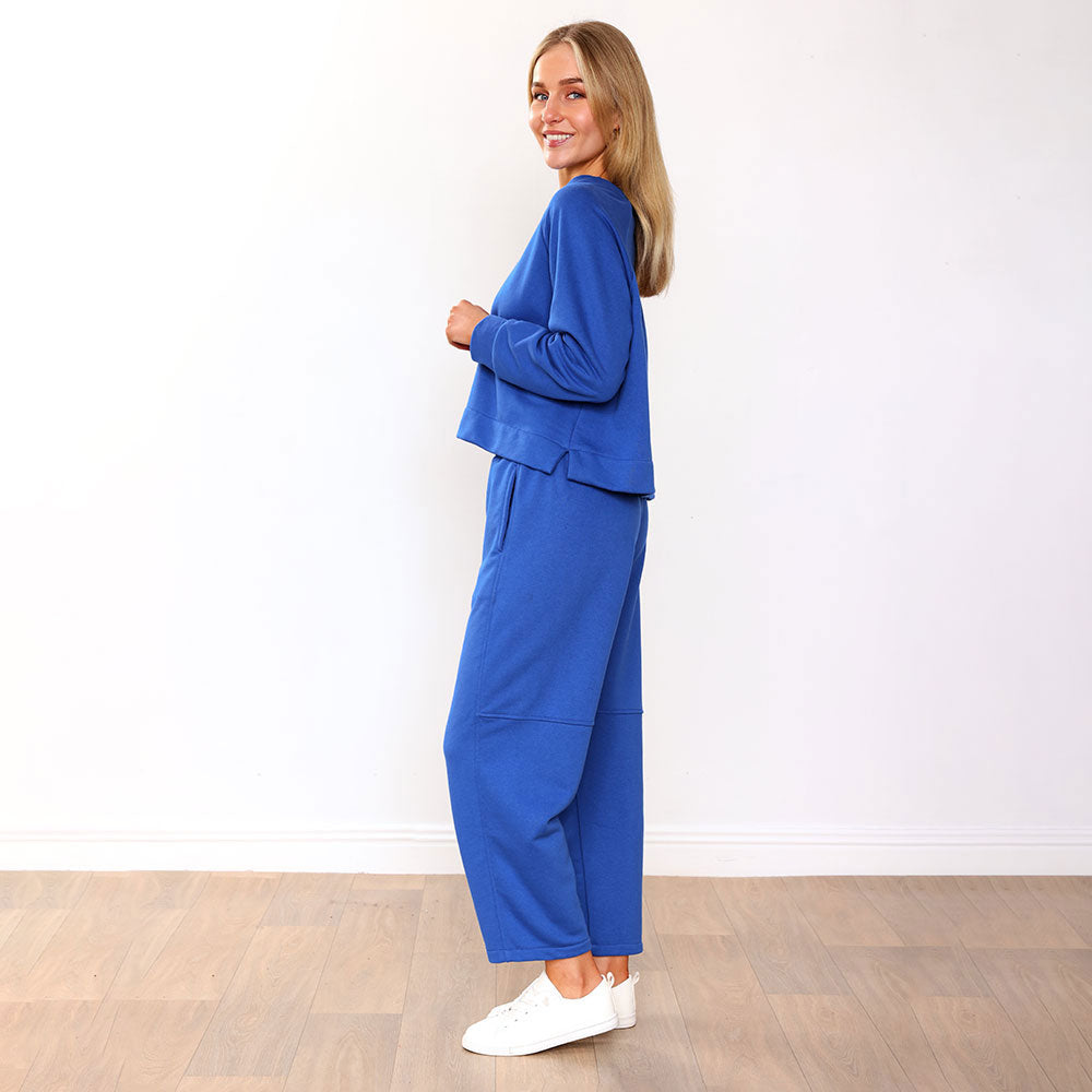 Asher Tracksuit in cobalt – women's tracksuit – view 8