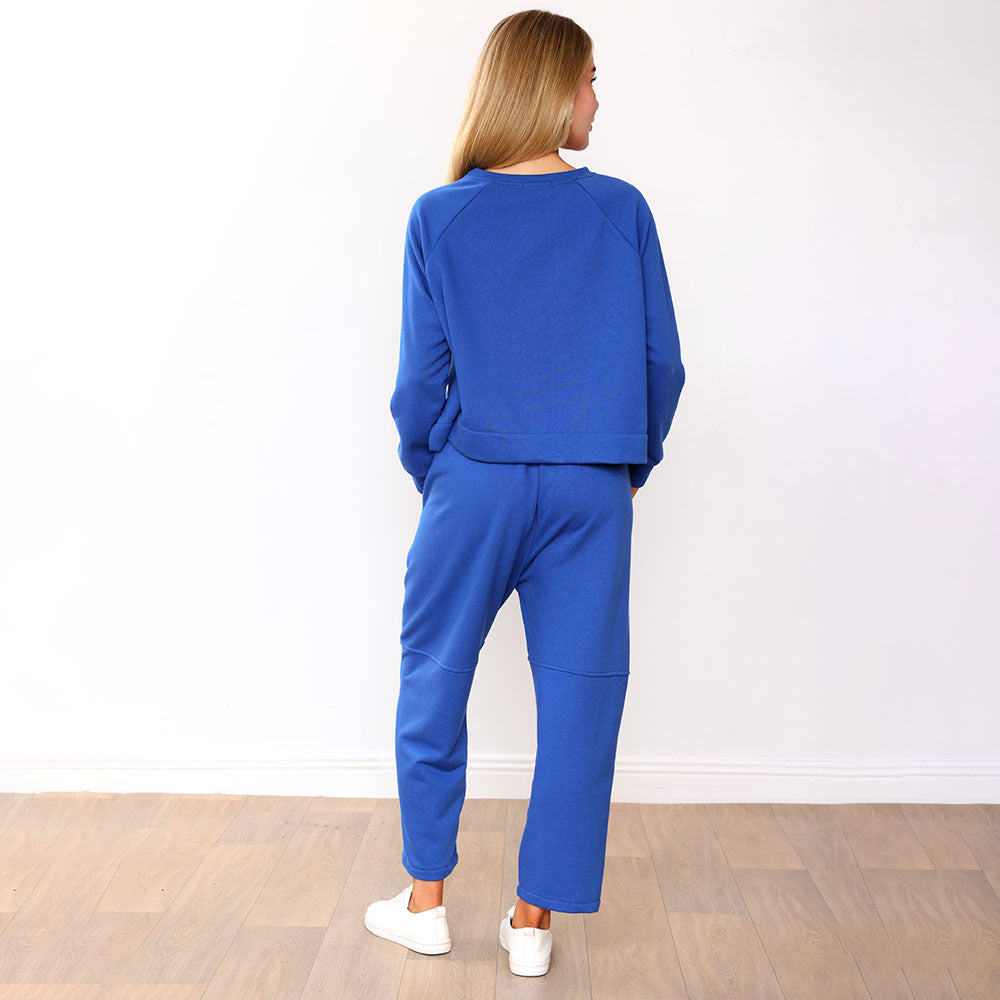 Asher Tracksuit in cobalt – women's tracksuit – view 10