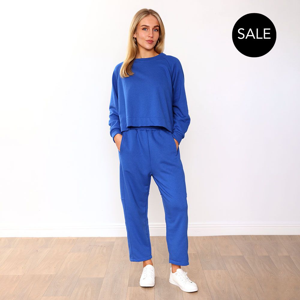 Asher Tracksuit in cobalt – women's tracksuit