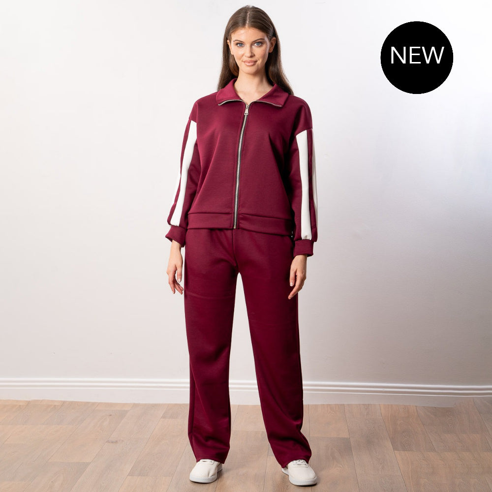 Aubree Co-ord (Wine)