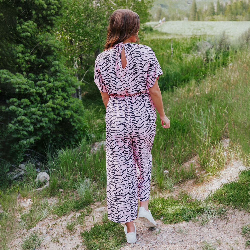 Becky Jumpsuit (Pink) - The Casual Company