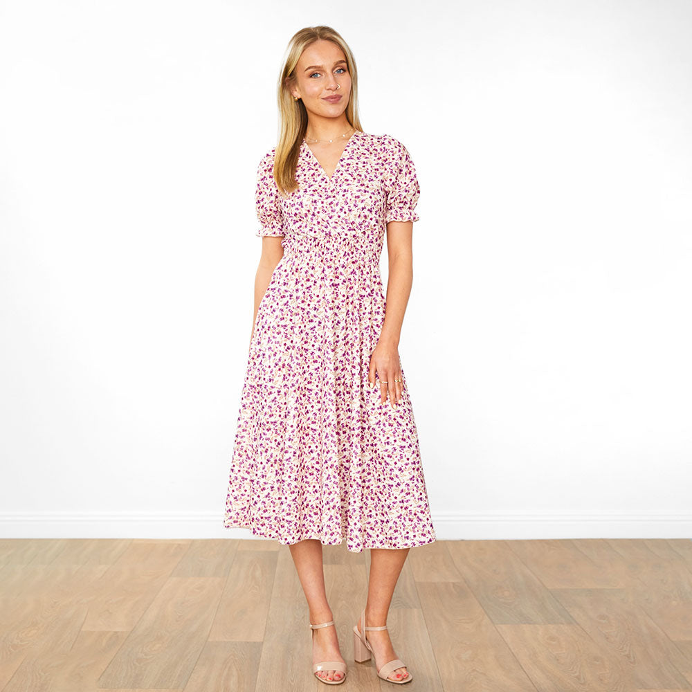 Belle Dress (Honeysuckle Lilac)