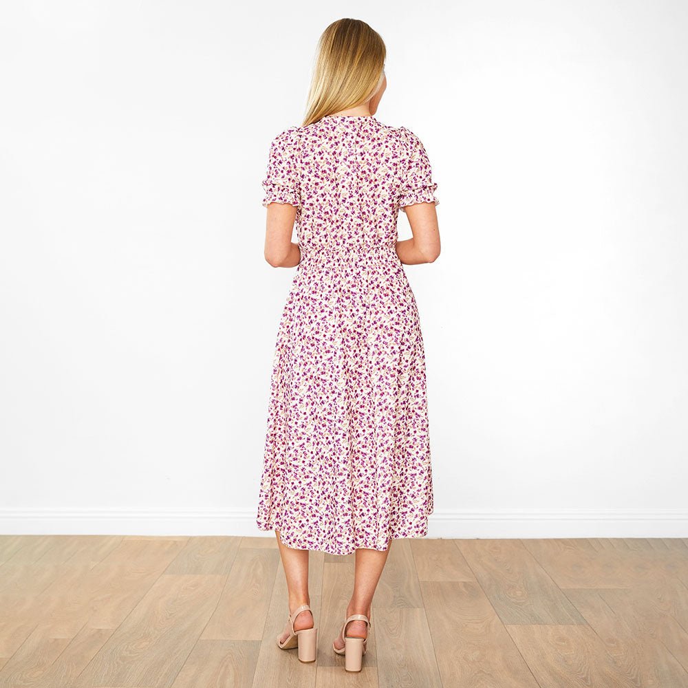 Belle Dress (Honeysuckle Lilac)