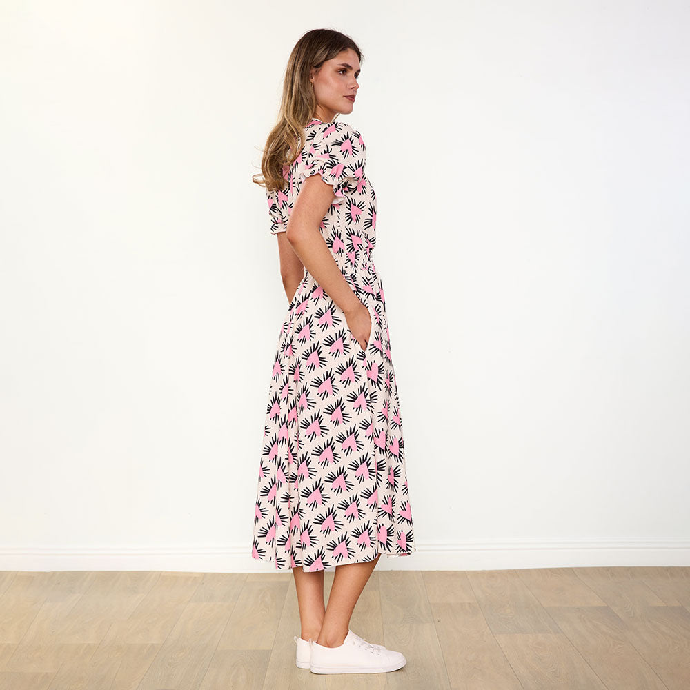 Belle Dress (Pink Heart)