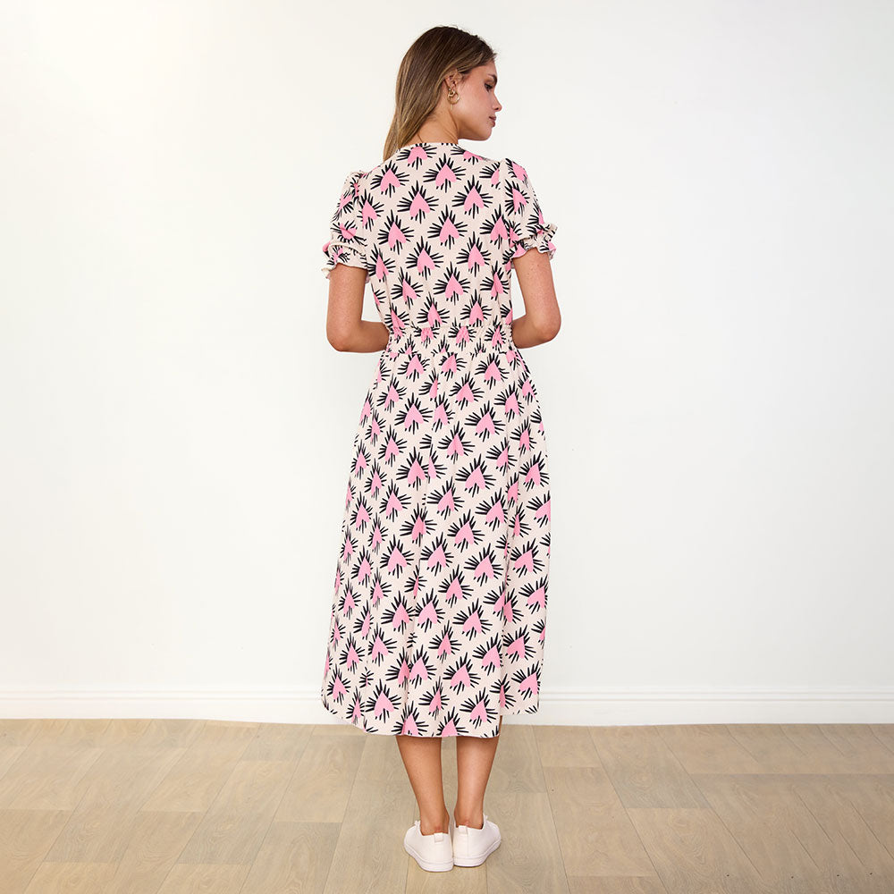 Belle Dress (Pink Heart)
