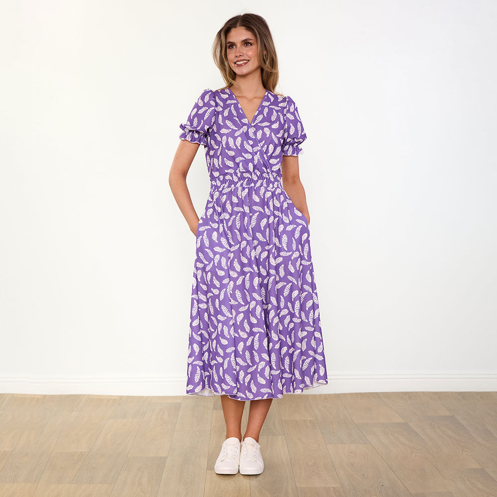 Belle Dress (Violet Feather)