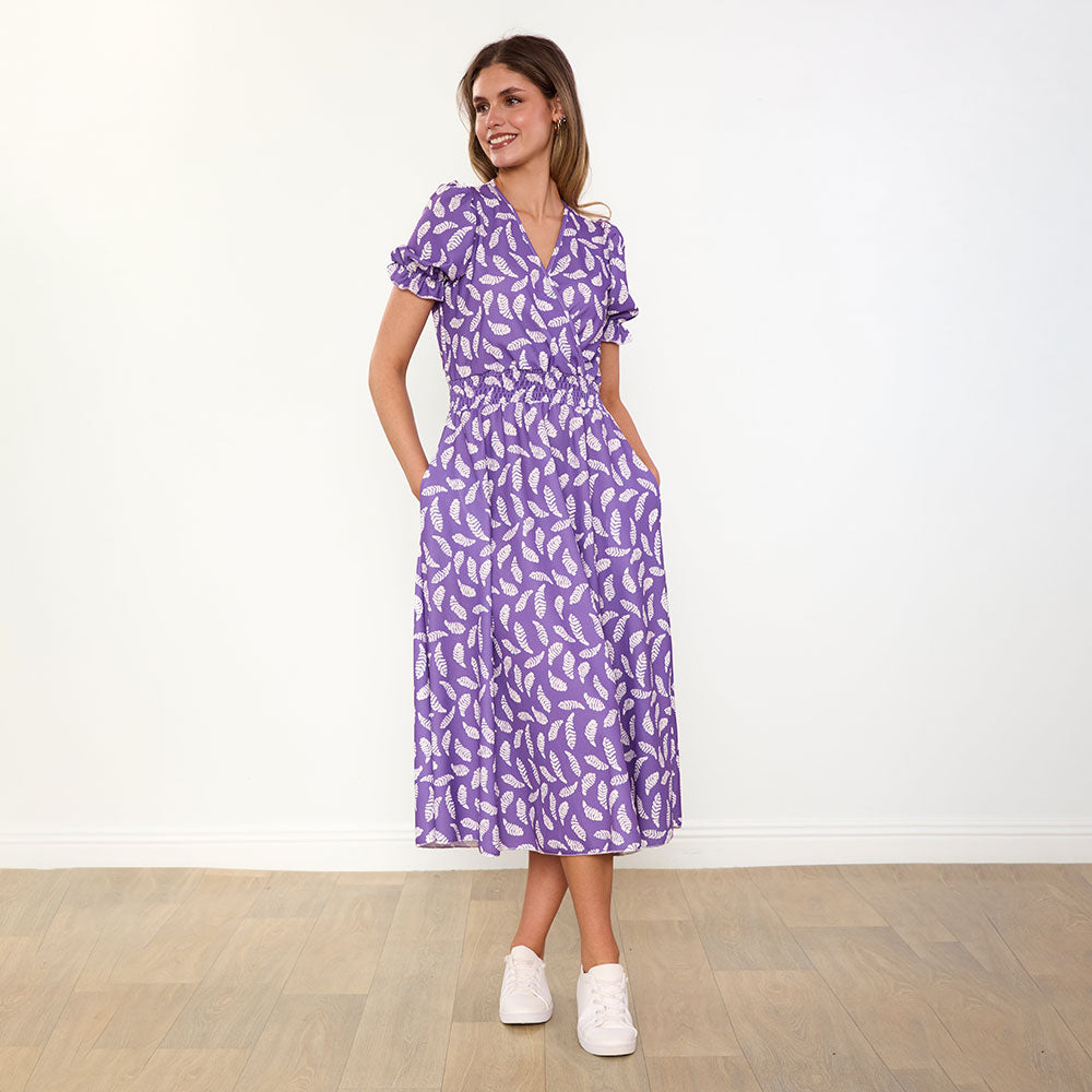 Belle Dress (Violet Feather)
