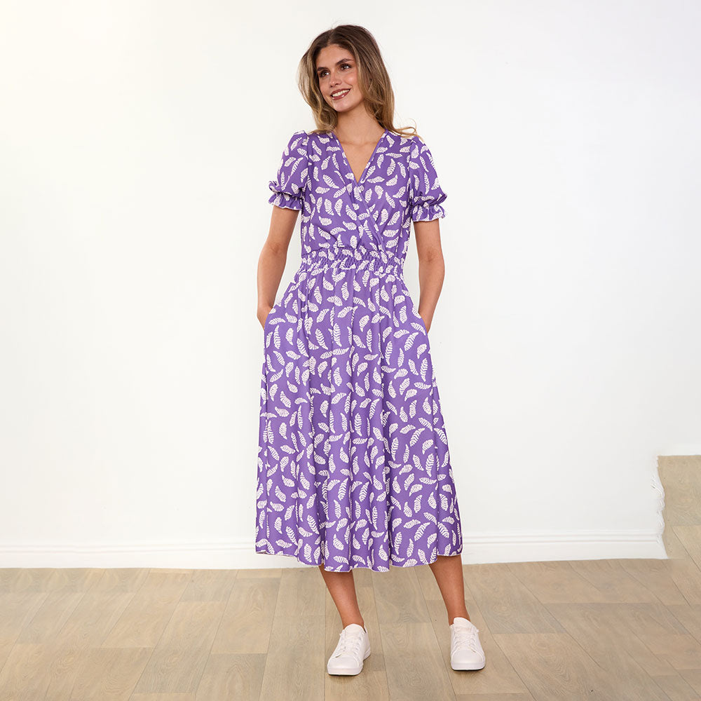 Belle Dress (Violet Feather)