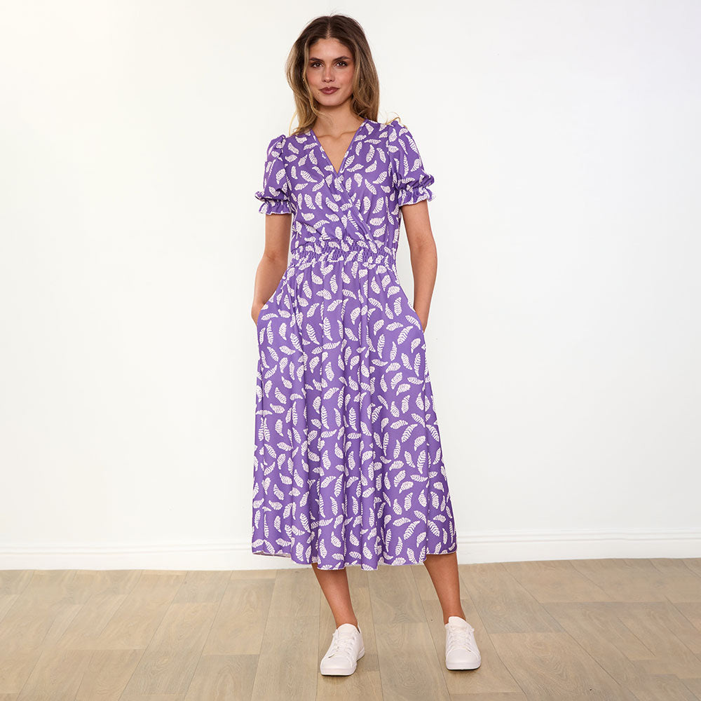 Belle Dress (Violet Feather)