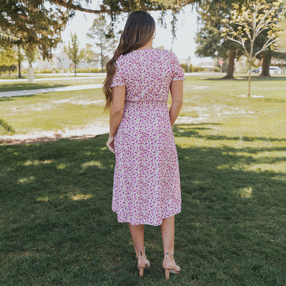 Belle Dress (Honeysuckle Lilac)