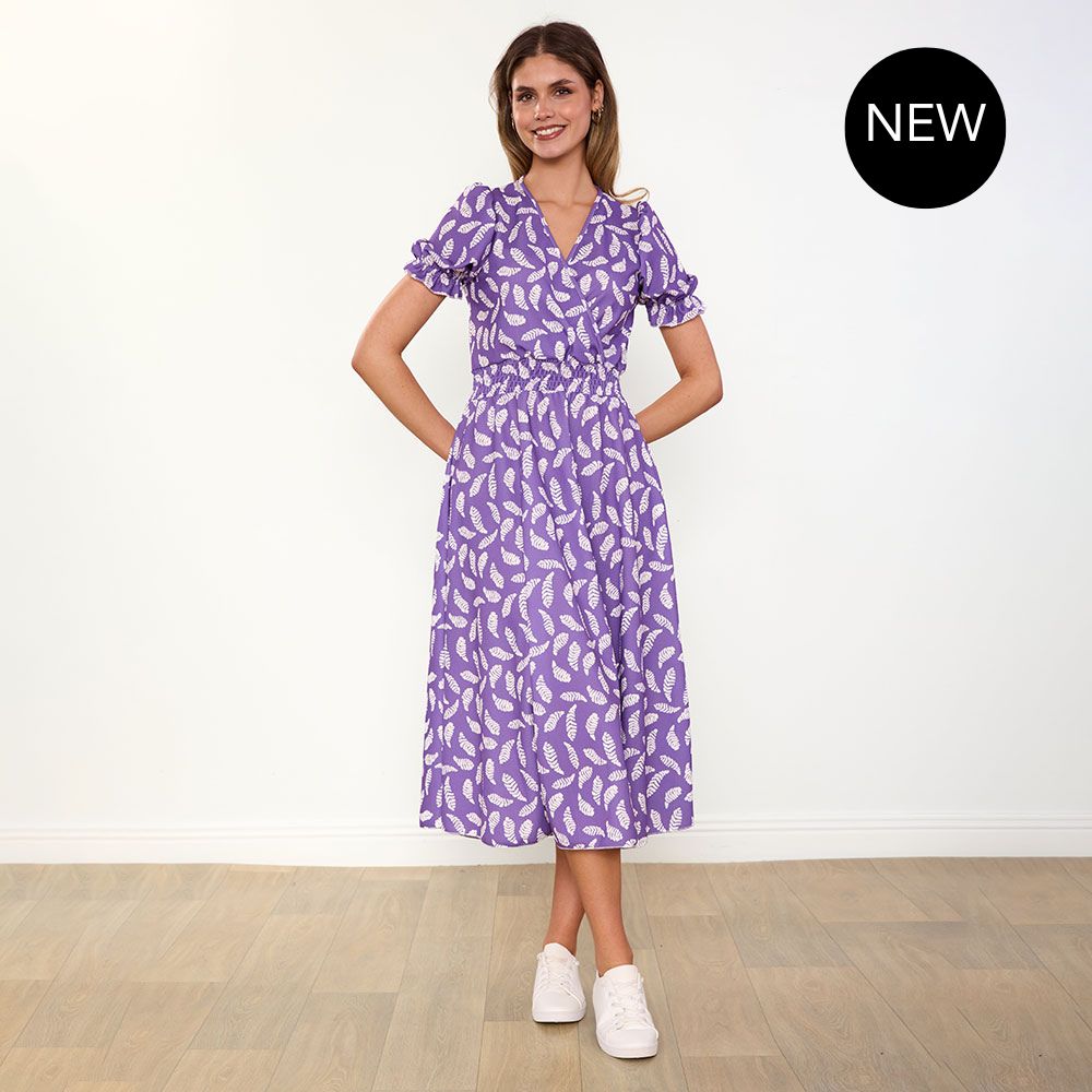 Belle Dress (Violet Feather)