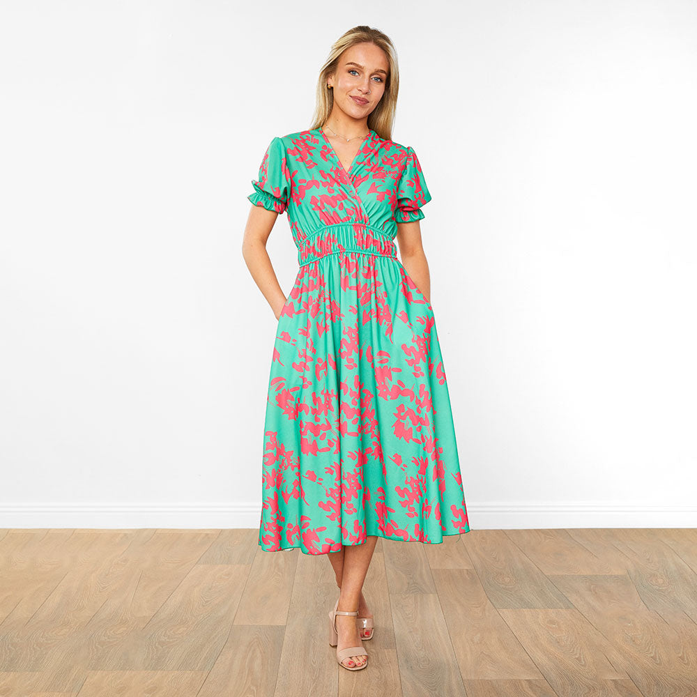 Bonnie Dress (Green Orchid)