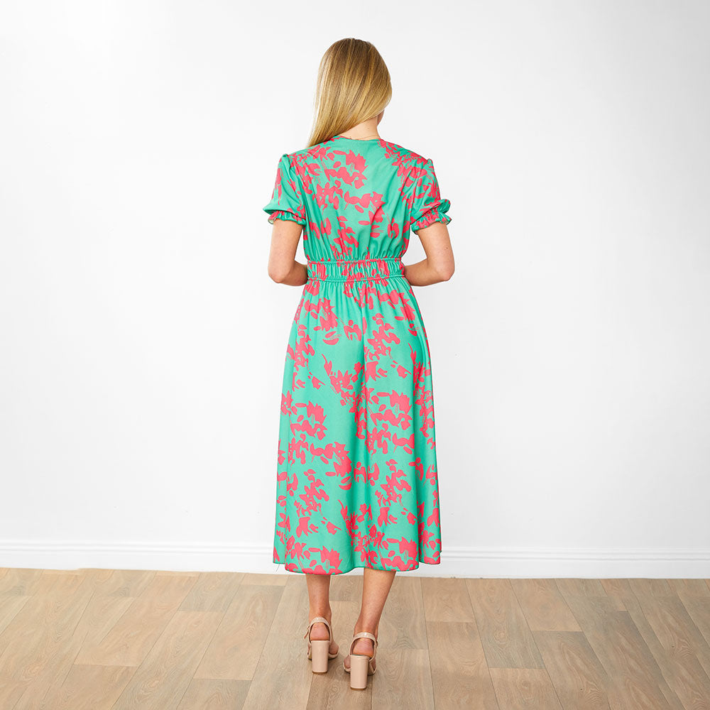 Bonnie Dress (Green Orchid)
