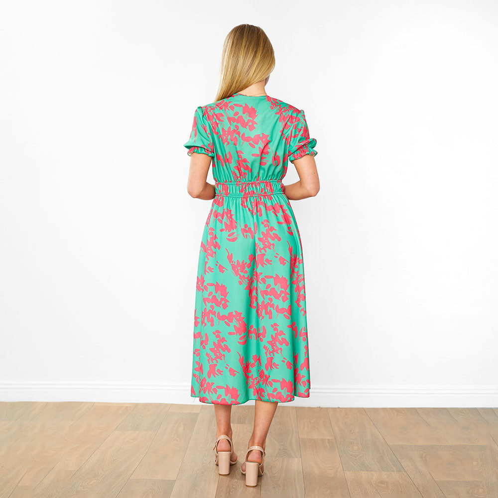 Bonnie Dress (Green Orchid)