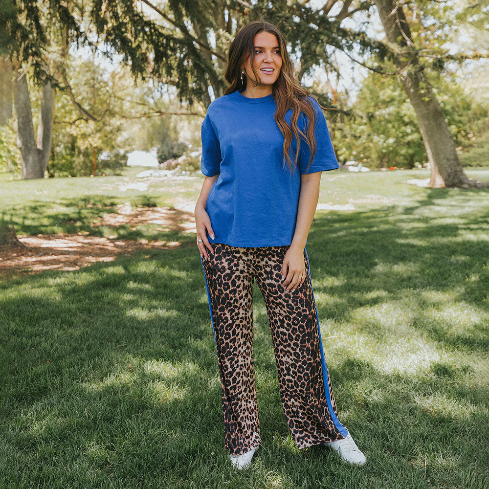 Bryson Co-ord (Leopard/Cobalt)