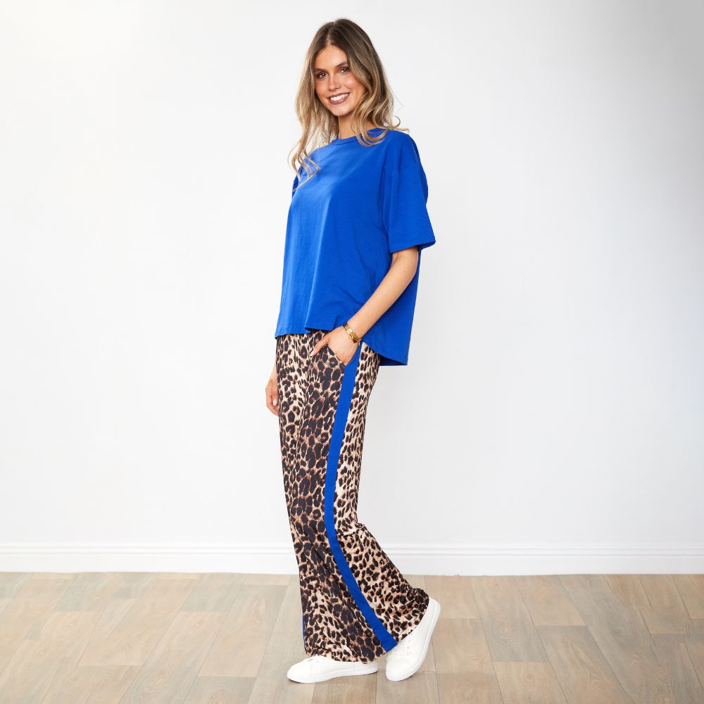 Bryson Co-ord (Leopard/Cobalt)