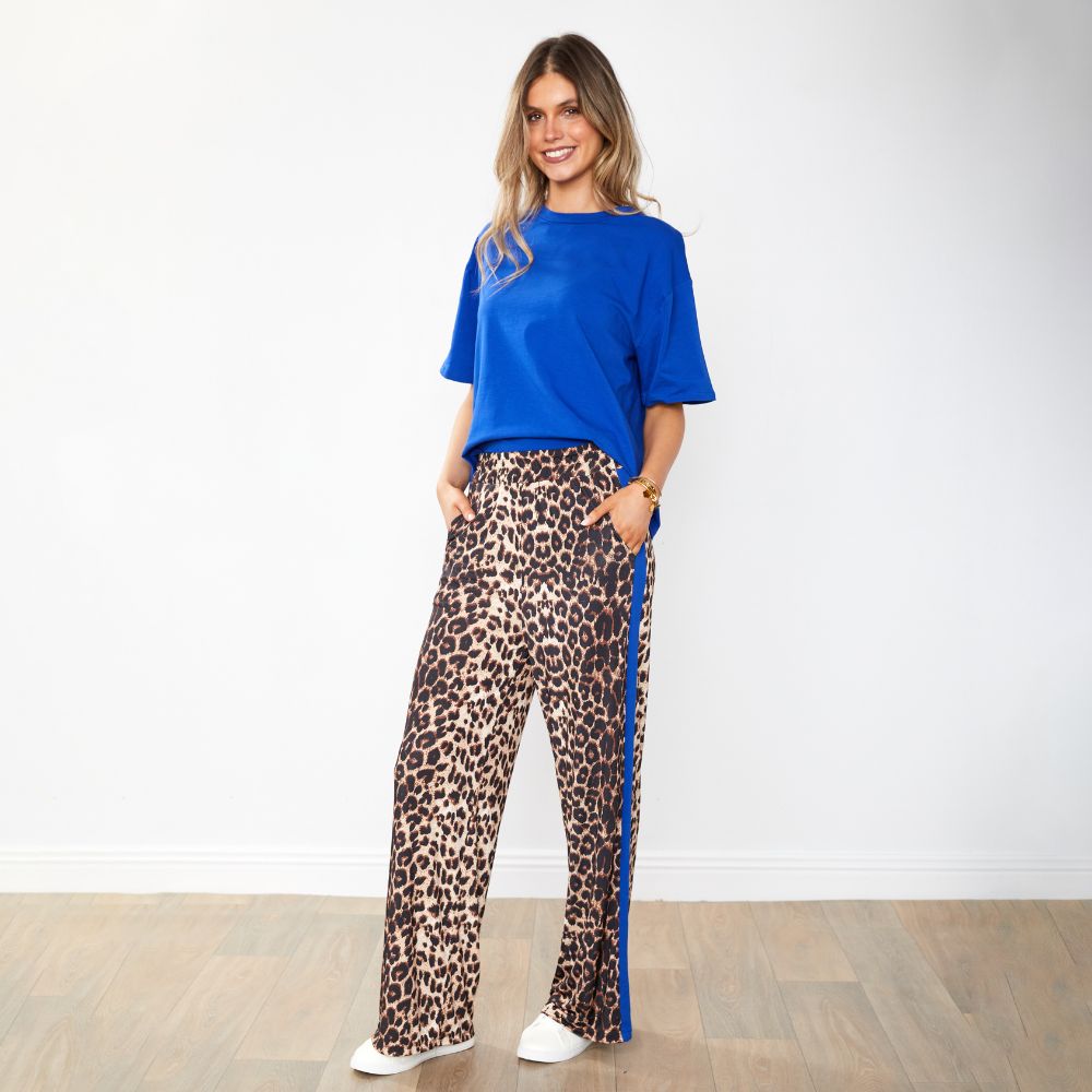 Bryson Co-ord (Leopard/Cobalt)