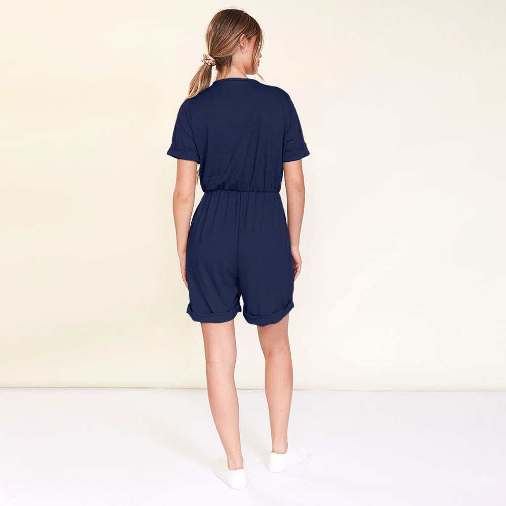 Kyla Playsuit (Navy)