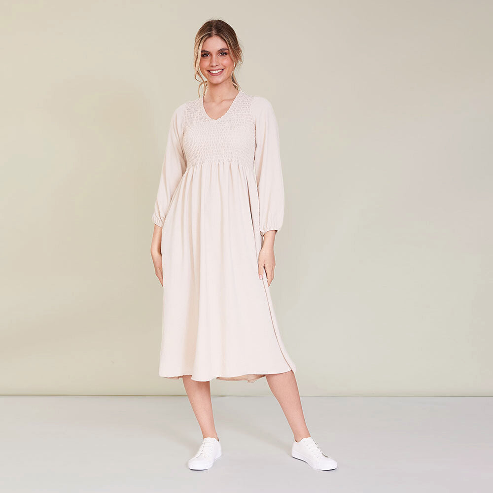 Isabelle Dress (Cream)