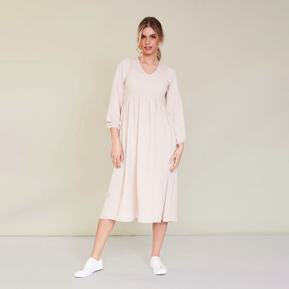 Isabelle Dress (Cream)